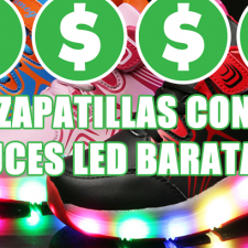 Comprar Zapatillas con luces LED baratas