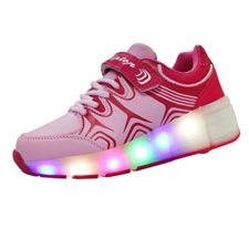 KIPTOP®-Zapatillas con ruedas led 5 colores deportivas para niños niñas