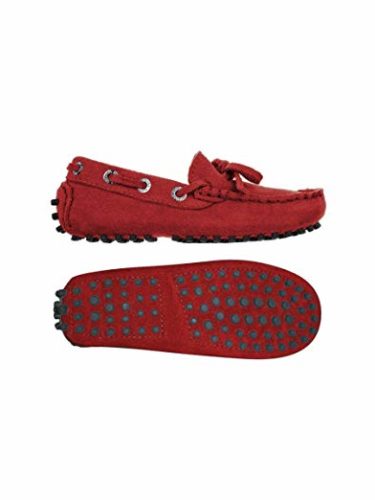 Superga 487-SUEJ S003380 – Zapatos de ante para niño