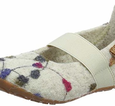 Bisgaard Hausschuhe-“Wool Ballet”, Mocasines para Niñas