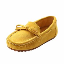 YiJee Niños Comodidad Mocasines Piso Casual Zapatos Bowknot Decoración